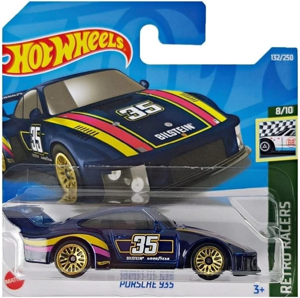 Hot Wheels 1:64 Retro Racers Porsche 935 Hct96 ürün görseli 1