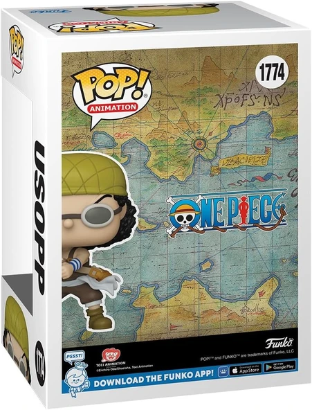 Funko Pop Animation: One Piece (Refresh) - Usopp Figür - Resim 3