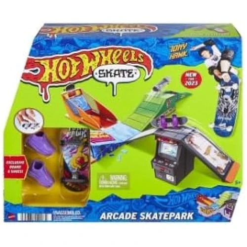 Hot Wheels Skate Parmak Kaykay Macerasına Başlangıç Seti Hgt91 - Arcade Skatepark ürün görseli 1