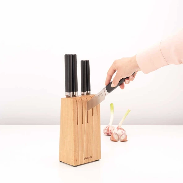 Brabantia N-prof Bıçak Seti Ve Bloğu - Resim 2