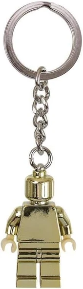 Lego Miscellaneous 850807 Gold Minifigure Key Chain - Resim 3