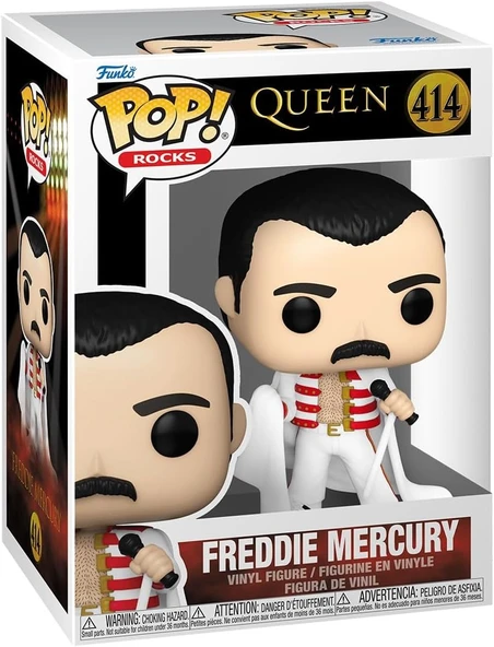 Nita Toys Funko Pop Rocks: Queen - Freddie Mercury (We Will Rock You Tour) Figür ürün görseli 1