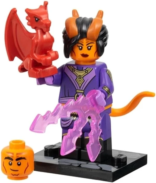 Lego Lego Minifigür 71047 Dungeons & Dragons® - 03 : Tiefling Sorcerer 5701111125742 ürün görseli 1
