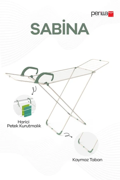 Perilla Sabina Çamaşır Kurutma Askısı ürün görseli 1