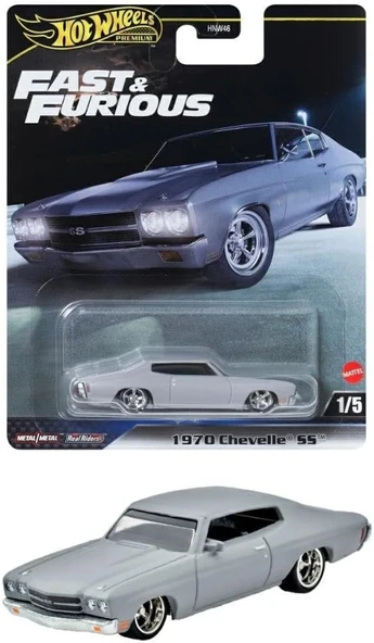 Hot Wheels Fast-Furious Premium Araba 1970 Chevelle Ss Hnw46-Jbl94 ürün görseli 1