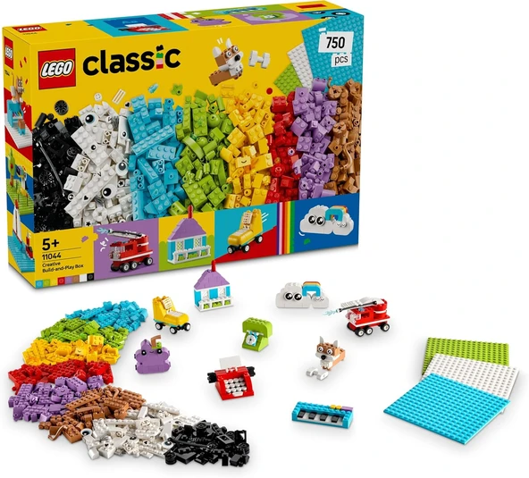 Lego Classic Yaratıcı Yapım Ve Oyun Kutusu 11044-5 Yaş Ve Üzeri Kız Ve Erkek Çocukları Için Yapılabi ürün görseli 1