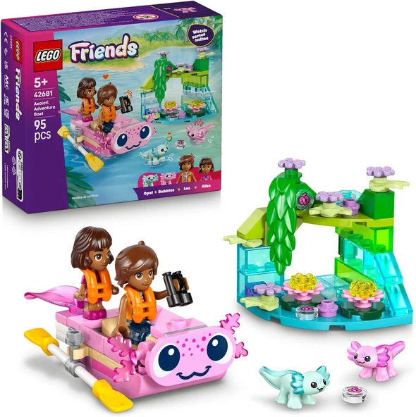 Lego Friends Axolotl Macera Teknesi 42681 – 5 Yaş Ve Üzeri Çocuklar Için Leo Ve Alba Bebekleri Ile 2 ürün görseli 1