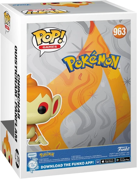 Funko Pop Games: Pokemon- Chimchar(Emea) Figür - Resim 3