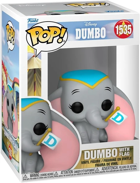 Nita Toys Funko Pop Disney: Dumbo - Dumbo With Flag Figür ürün görseli 1
