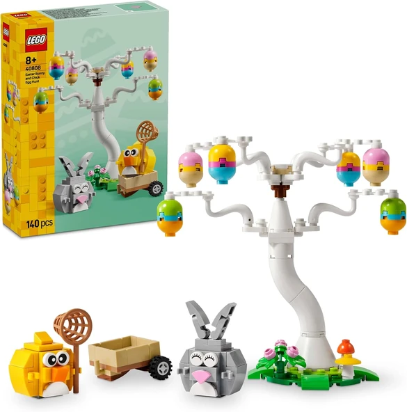 Lego Lel Seasons And Occasions Paskalya Tavşanı Ve Civcivin Yumurta Avı 40808-8 Yaş Ve Üzeri Çocukla ürün görseli 1