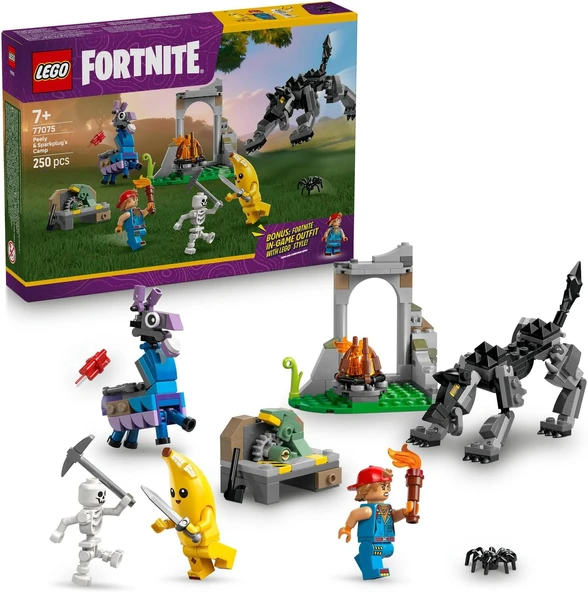 Lego Fortnite Muzaffer Ve Tamirci Çırağı'Nın Kampı 77075-7 Yaş Ve Üstü Kız Ve Erkek Çocuklar Için Ta ürün görseli 1