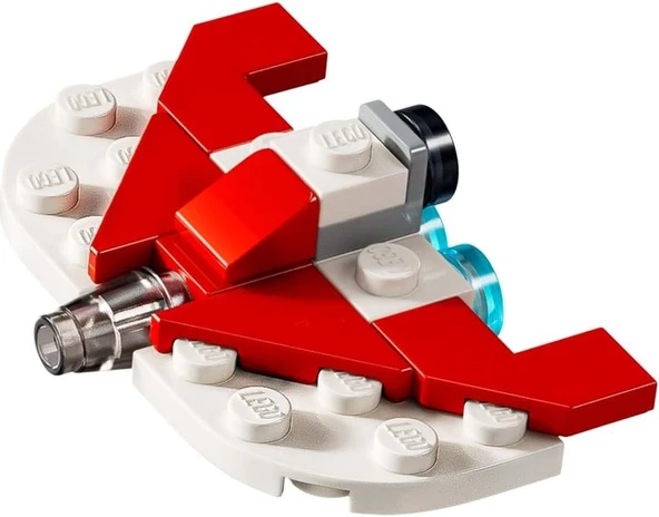 Lego Star Wars Mikro Yapılar - (Day 13) - T-6 Jedi Shuttle ürün görseli 1