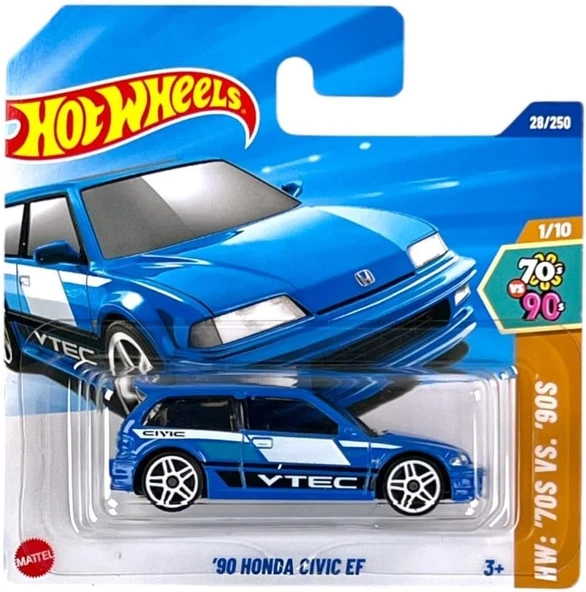 Hot Wheels Tekli Arabalar 90 Honda Civic Ef Hyw81 ürün görseli 1