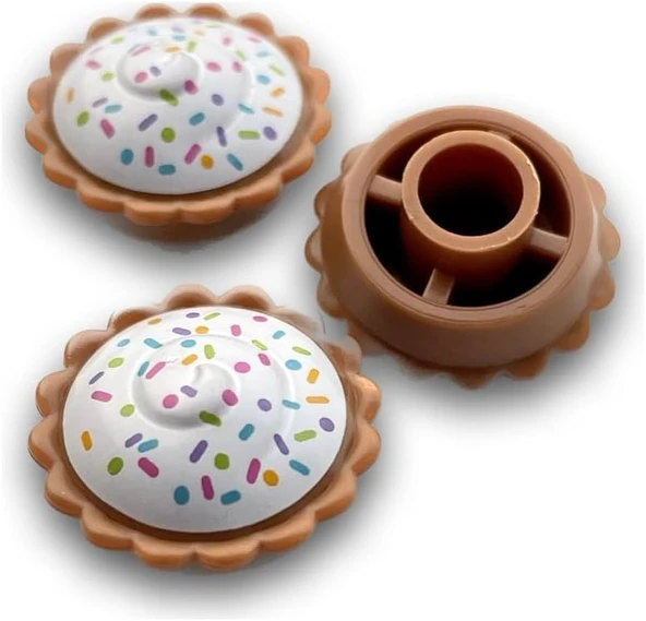 Lego Orijinal Parçalar - Renkli Desenli Pasta (3 Adet) ürün görseli 1