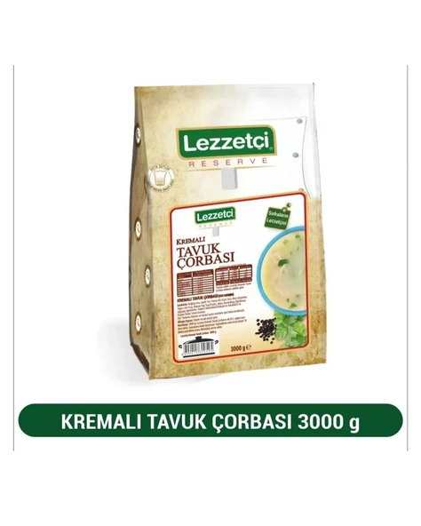 LEZZETÇİ KREMALI TAVUK ÇORBASI 3KG ürün görseli 1