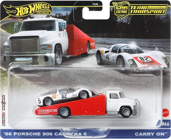 Hot Wheels Team Transport 2024 Mix 2-66 Porsche 906 Carrera 6 Hrv47 ürün görseli 1