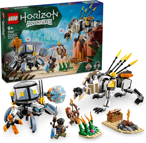 Lego Horizon Adventures Aloy Ve Varl, Metalkabuk Ve Hızardiş’E Karşı 77037-9 Yaş Ve Üzeri Çocuklar I ürün görseli 1