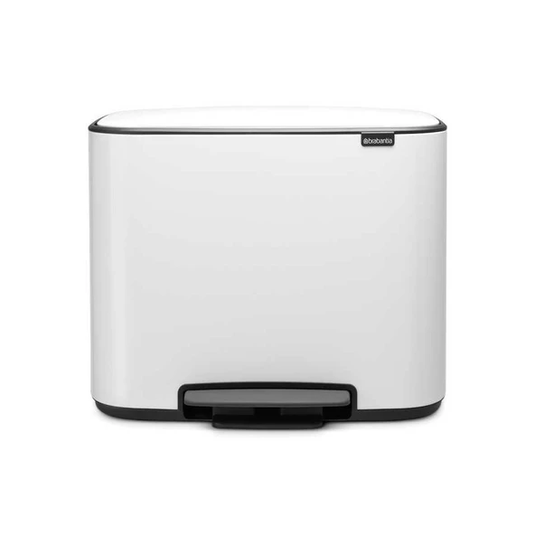 Brabantia Bo Whıte Pedallı Çöp Kutusu 11+23lt ürün görseli 1