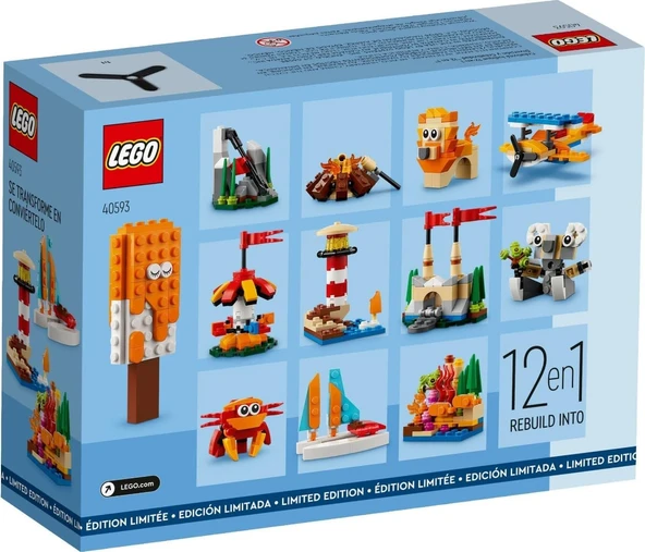 Lego 40593 Fun Creativity 12-In-1 - Yeni. - Resim 2