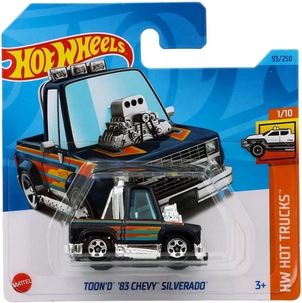 Hot Wheels Tekli Arabalar Toon'D 83 Chevy Silverado Hkk57 ürün görseli 1