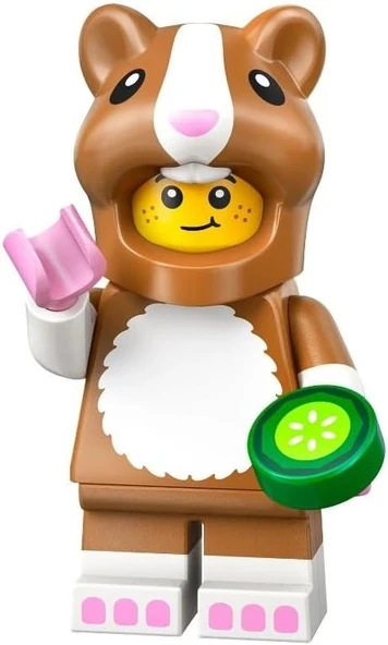 Lego Minifigür 71048 Seri 27-01 Hamster Costume Fan ürün görseli 1