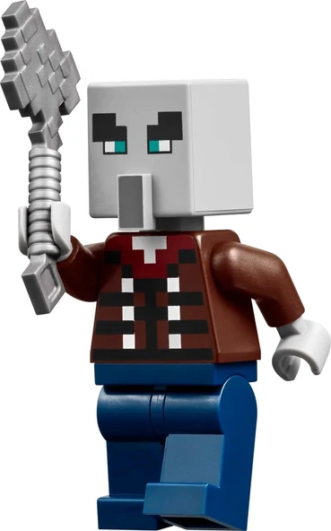 Lego Minecraft - 67 Illager (Vindicator) Orijinal Minifigür - Resim 2