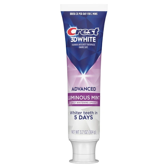 Crest 3D White Luminous Mint Diş Macunu 104 GR ürün görseli 1