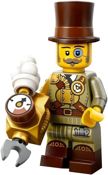 Lego Minifigür 71048 Seri 27-12 Steampunk Inventor ürün görseli 1