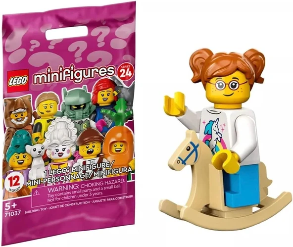 Lego 71037 Minifigür Seri 24-11 Rockin' Horse Rider 5702017433862 ürün görseli 1