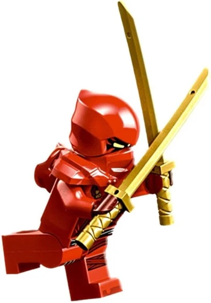 Lego Ninjago Çift Katanalı Yeni Kai Orijinal Minifigür 5702017433902 ürün görseli 1