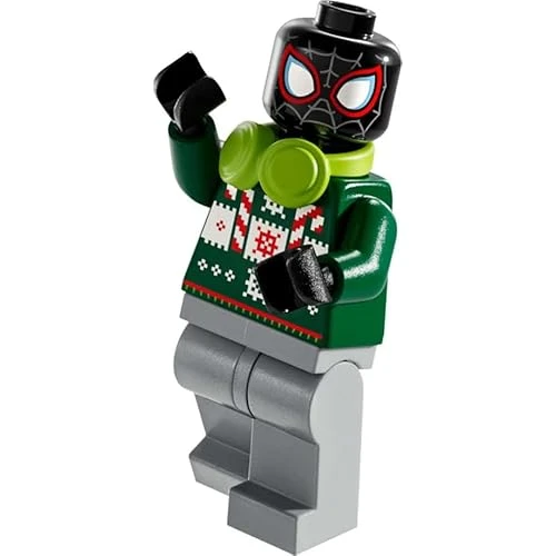 Lego Spider-Man 2024 Mikro Yapılar - (Day 13) - Miles Morales With Headphones And Cell Phone ürün görseli 1