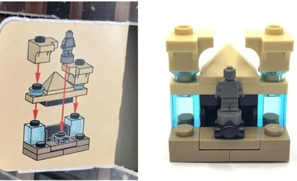 Lego Mikro Yapılar - Harry Potter (Day 13) - Room Of Requirement 5702017888145 ürün görseli 1