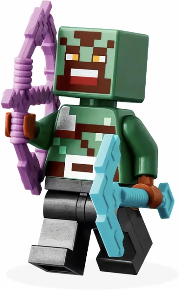 Lego Minecraft - Orc Warrior Orijinal Minifigür 5701130724052 ürün görseli 1