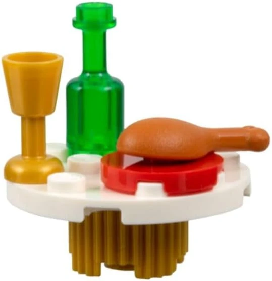Lego Marvel Mikro Yapılar (Day 21) - Table With Drumstick And Drink Mini Model 5702017413350 ürün görseli 1