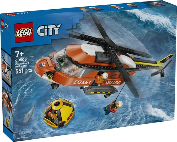 LEGO City 60503 Coast Guard Helicopter ürün görseli 1
