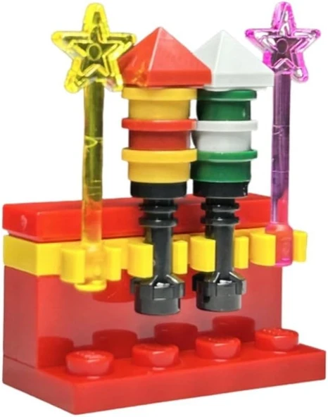 Lego Harry Potter Mikro Yapılar - Day 6 - Magic Wand Display 5702018777927 ürün görseli 1