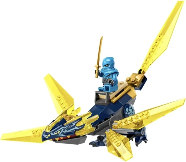 Lego Ninjago Nya Ve Mavi Ejderhası Orijinal Figür 5702017433915 ürün görseli 1