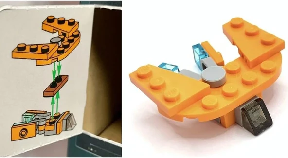 Lego Marvel - Avengers: Infinity War (2018) Day 14 – The Benatar (The Guardians’ Spaceship) (20 Parç ürün görseli 1