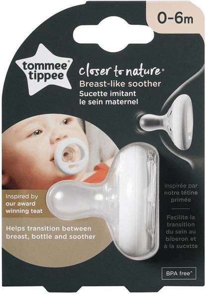 Tommee Tippee Yalancı Emzik Breastlike | 0-6 Ay, 1 Adet ürün görseli 1