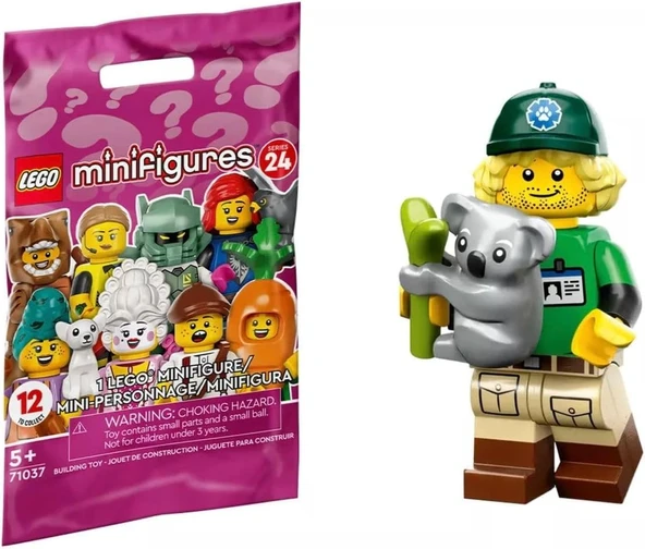 Lego 71037 Minifigür Seri 24-8 Conservationist 18700015450164 ürün görseli 1