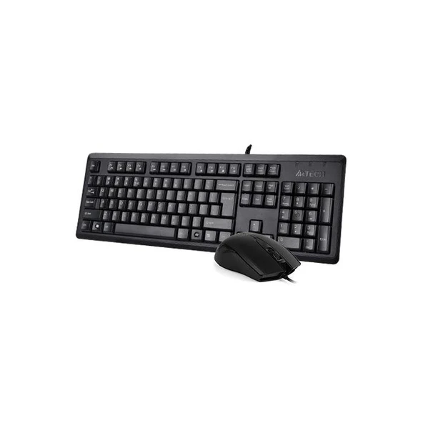 A4 Tech KR-9276 Kablolu Klavye Mouse Seti - Resim 3