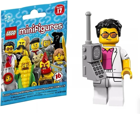 Lego 71018 Minifigür Seri 17 12 - Yuppie Minifigür 57000158710018 ürün görseli 1