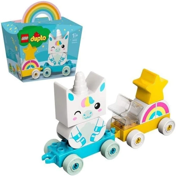 Lego Duplo Tek Boynuzlu At 10953 - Küçük Çocuklar Için Çekmeli Tek Boynuzlu At Oyuncak Yapım Seti (8 ürün görseli 1