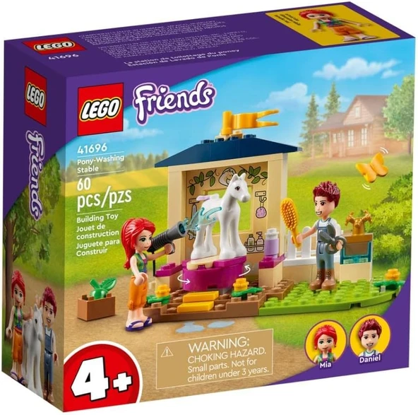 Lego® Friends Midilli Yıkama Ahırı 41696-4 Yaş Ve Üzeri Için Bir Midilli, Mia Ve Daniel Mini Bebekle ürün görseli 1