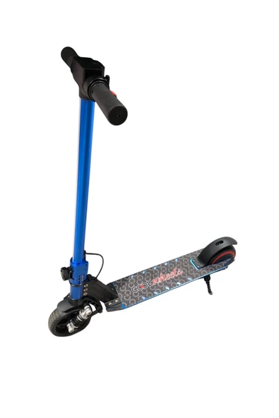 24V IŞIKLI ELEKTRİKLİ ÇOCUK SCOOTER - 5 RENK SEÇENEĞİ ürün görseli 1