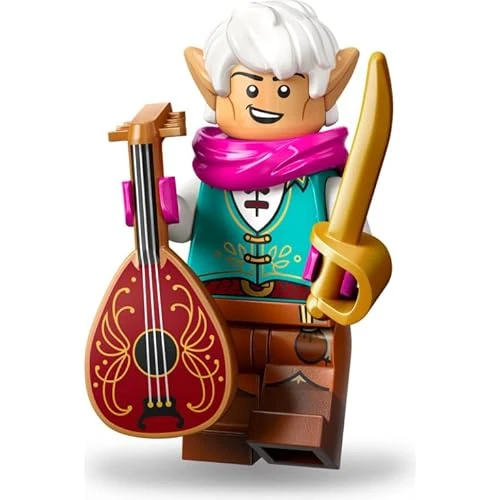 Lego Minifigür 71047 Dungeons & Dragons® - 09 : Elf Bard ürün görseli 1