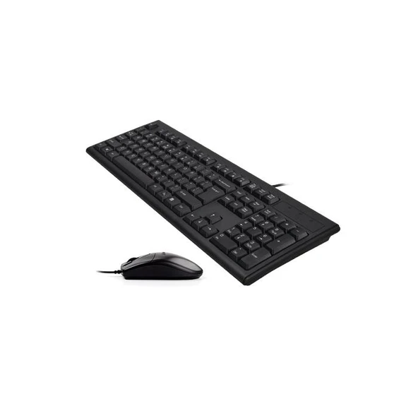 A4 Tech KM-72620D Kablolu Klavye Mouse Seti - Resim 3