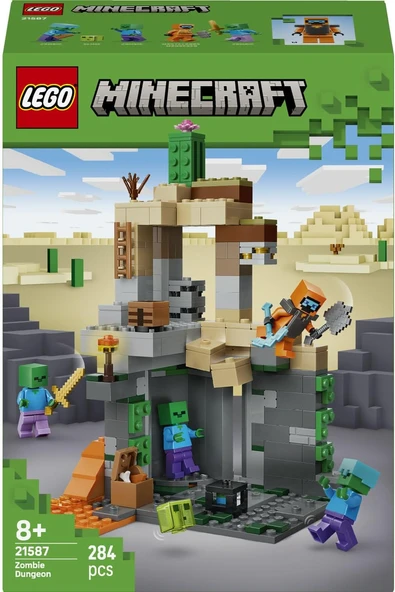 PTTAVM: Lego Minecraft Zombi Zindanı 21587-8 Yaş Ve Üzeri Çocuklar