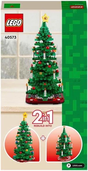 Lego Seasonal 40573 Christmas Tree - Resim 4