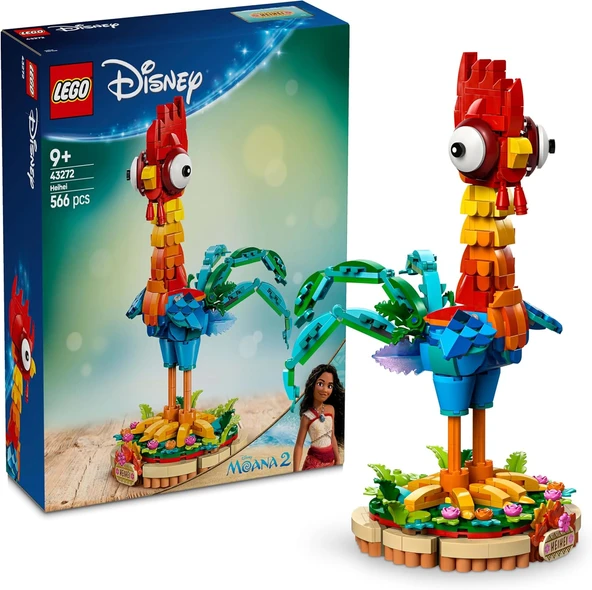 Lego Disney Priness Moana 2 Heihei 43272 – 9 Yaş Ve Üzeri Çocuklar Için Döndürülebilir Baş Ve Kanatl ürün görseli 1